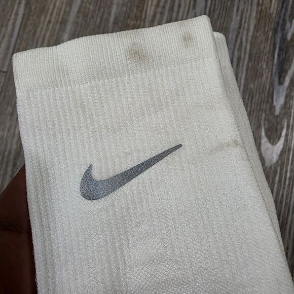 Nike Spark Lightweight Crew Running Sock Dri-Fit Women's Large 9.5-11 SK0050-100 - Picture 5 of 7